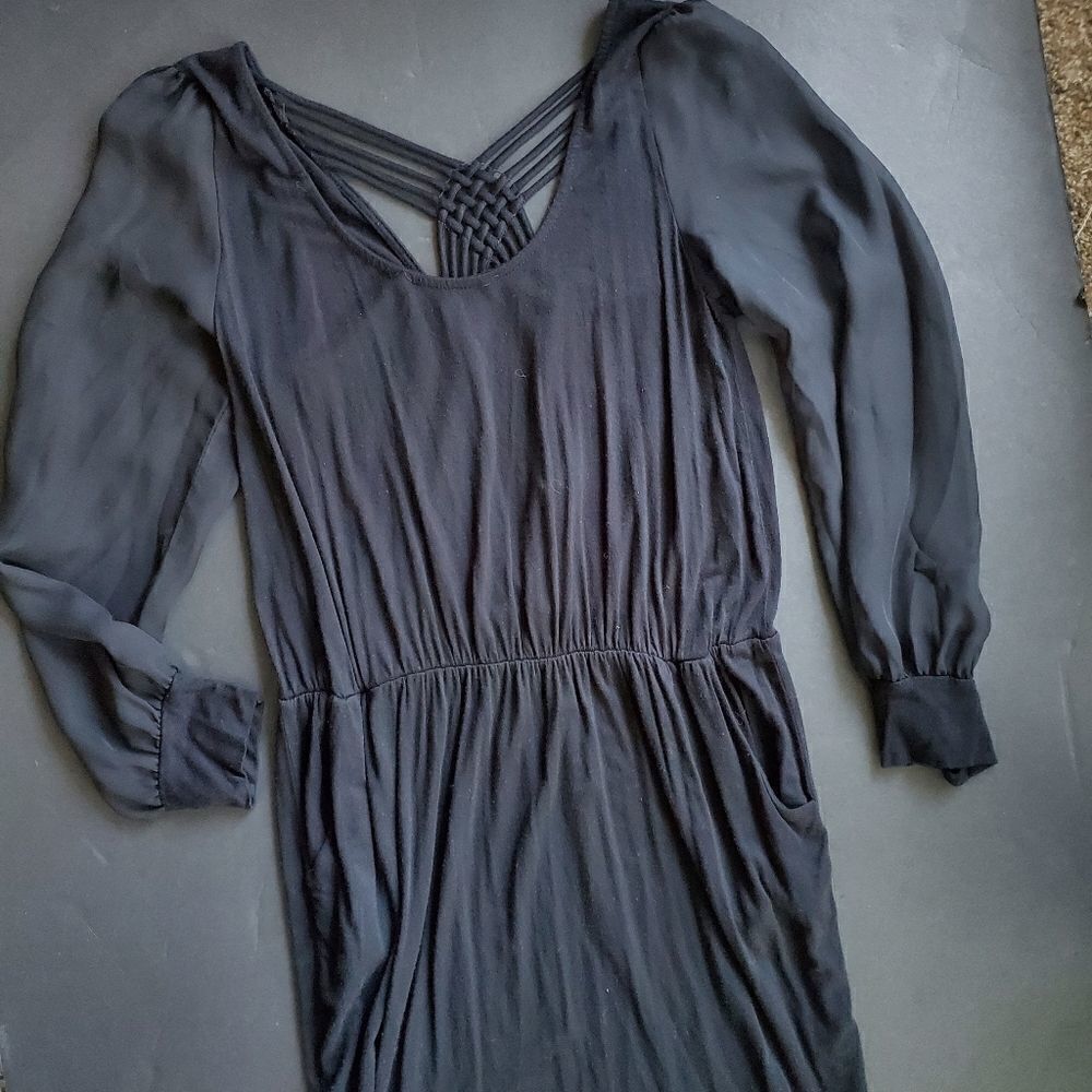 Lulu's Black Soft Dress - Picture 4 of 10
